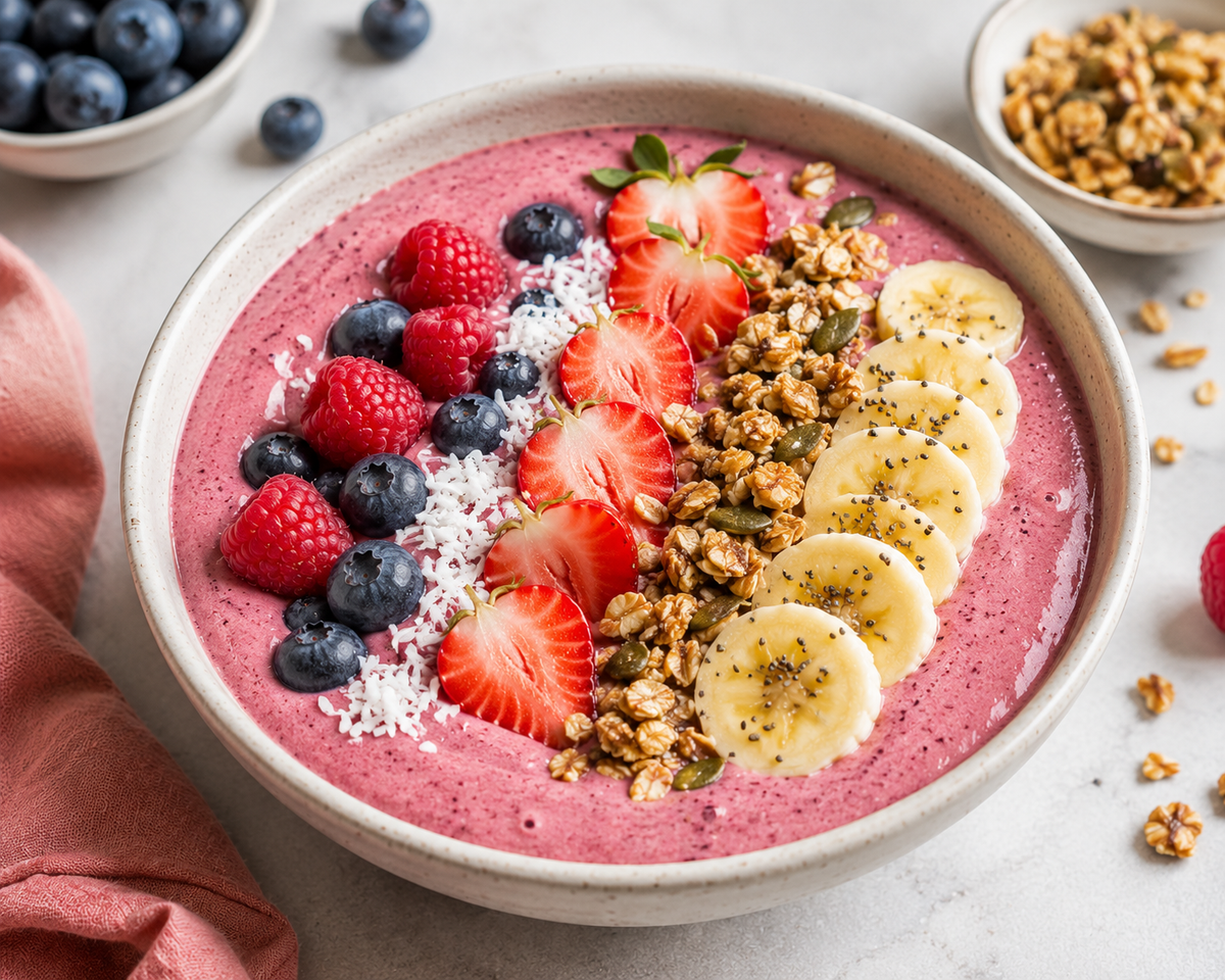 Cách Làm Smoothie Bowl Chuẩn Và Đẹp Tại Nhà
