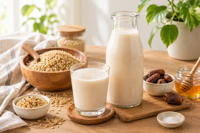 How to Make Brown Rice Milk (Naturally Sweet, Dairy-Free)