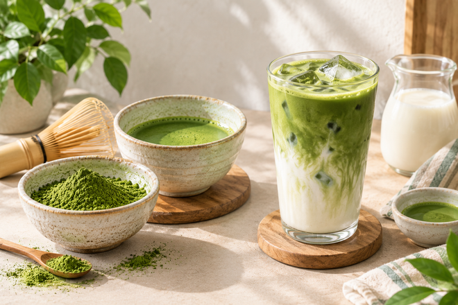 Matcha Latte: Benefits, Caffeine, Calories, and the Method