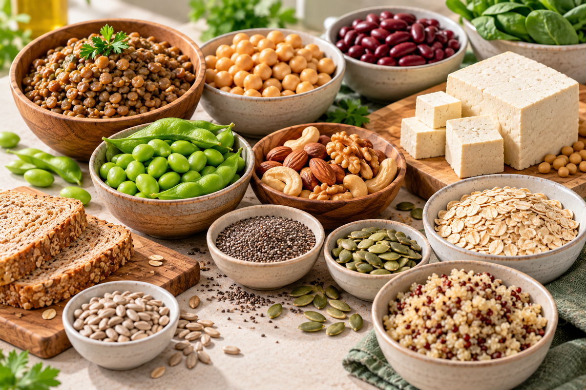 Plant-Based Eating: Protein and the Nutrients to Watch