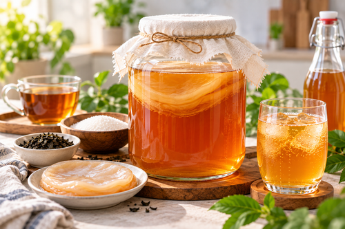 How to Make Kombucha at Home: The Method and the Safety