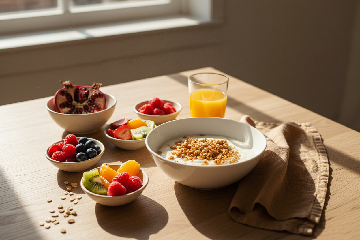 Building a balanced breakfast
