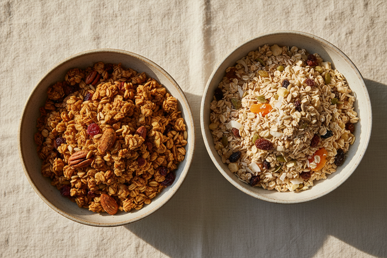 Granola vs muesli: what’s the difference and which is better?