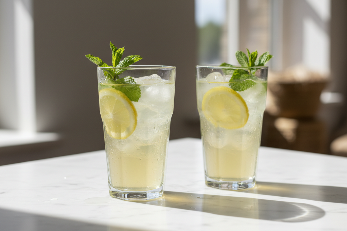 Iced Gut Love tea cooler