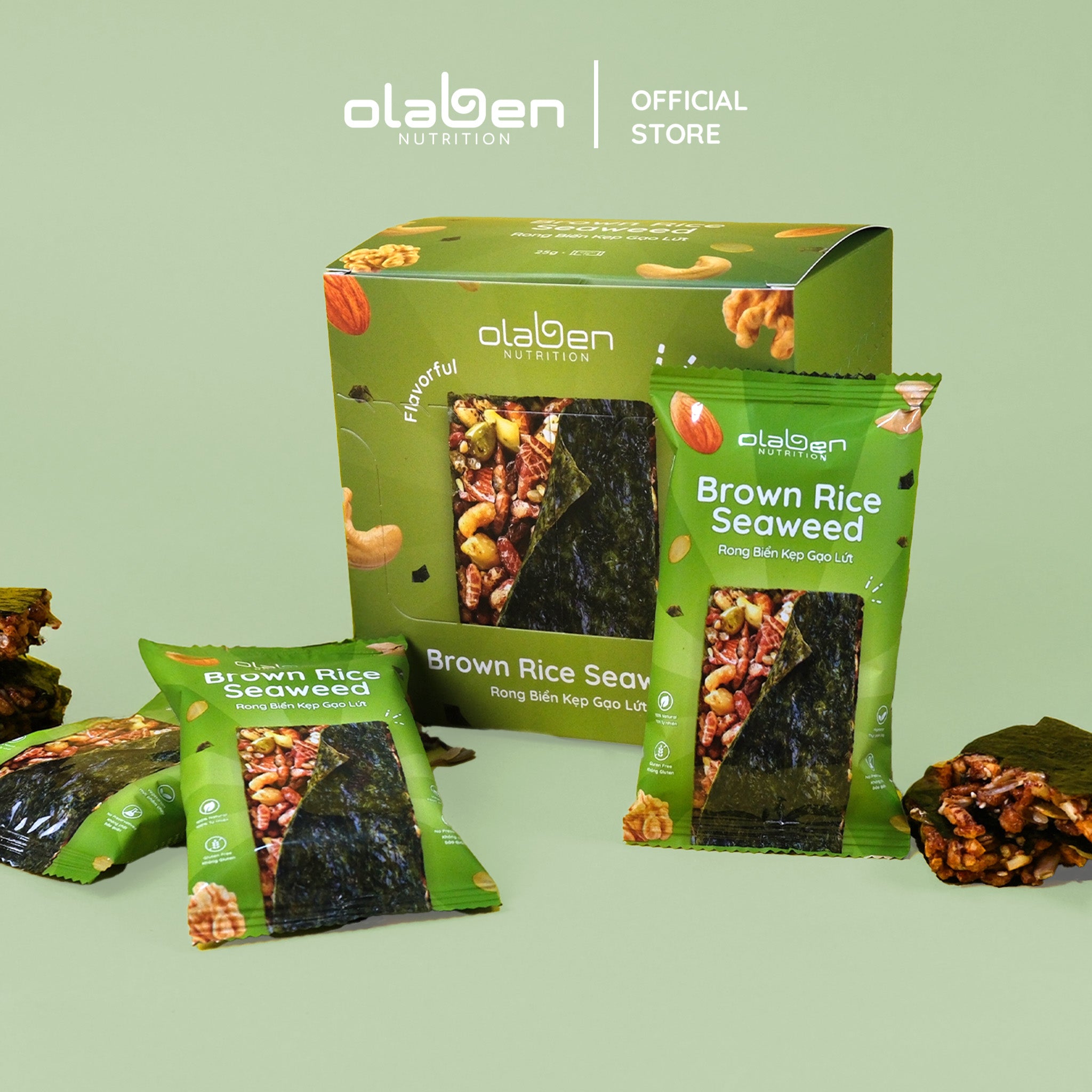 Seaweed Brown Rice Bar