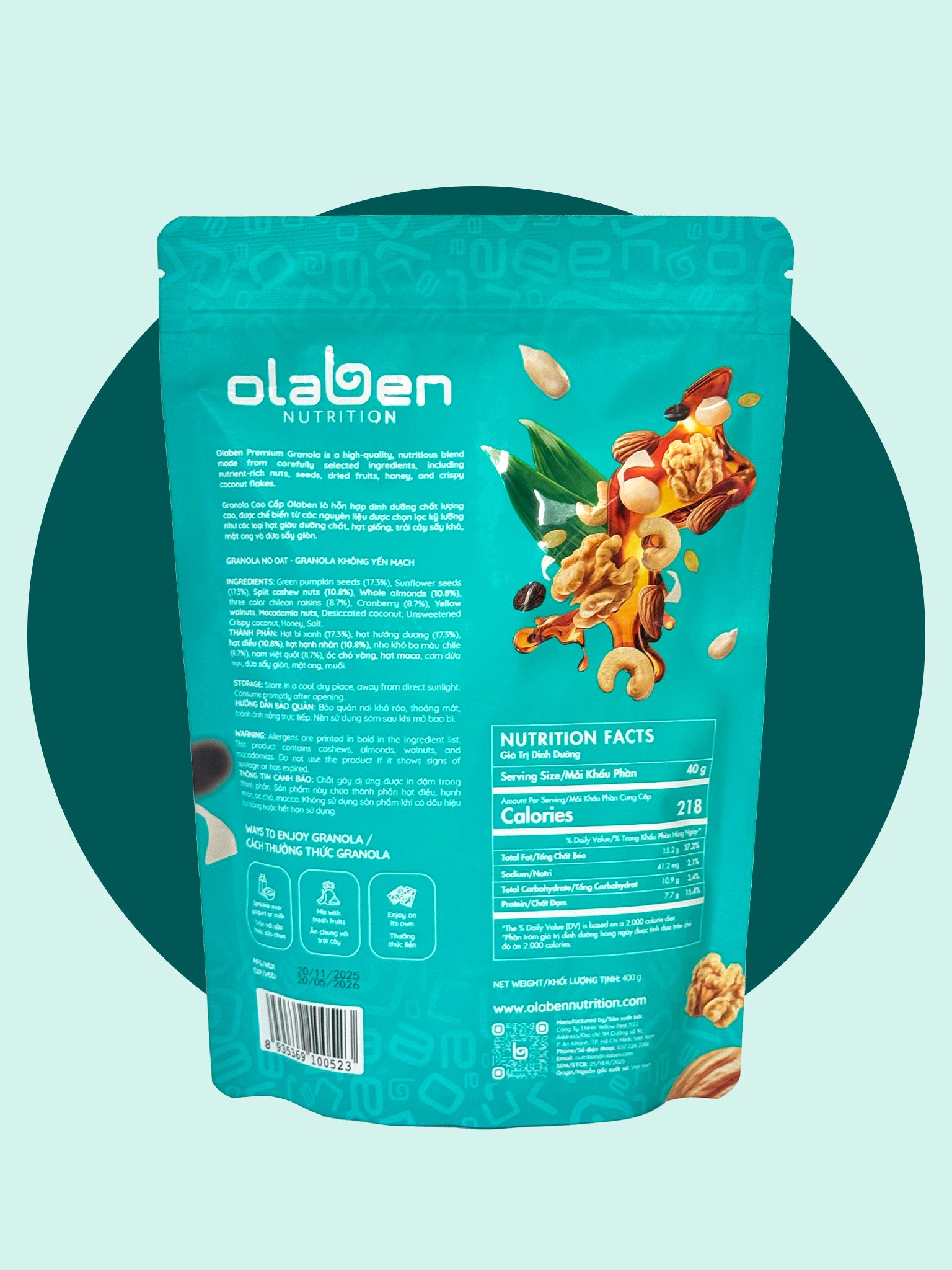 Crispy Coconut No-Grain Granola