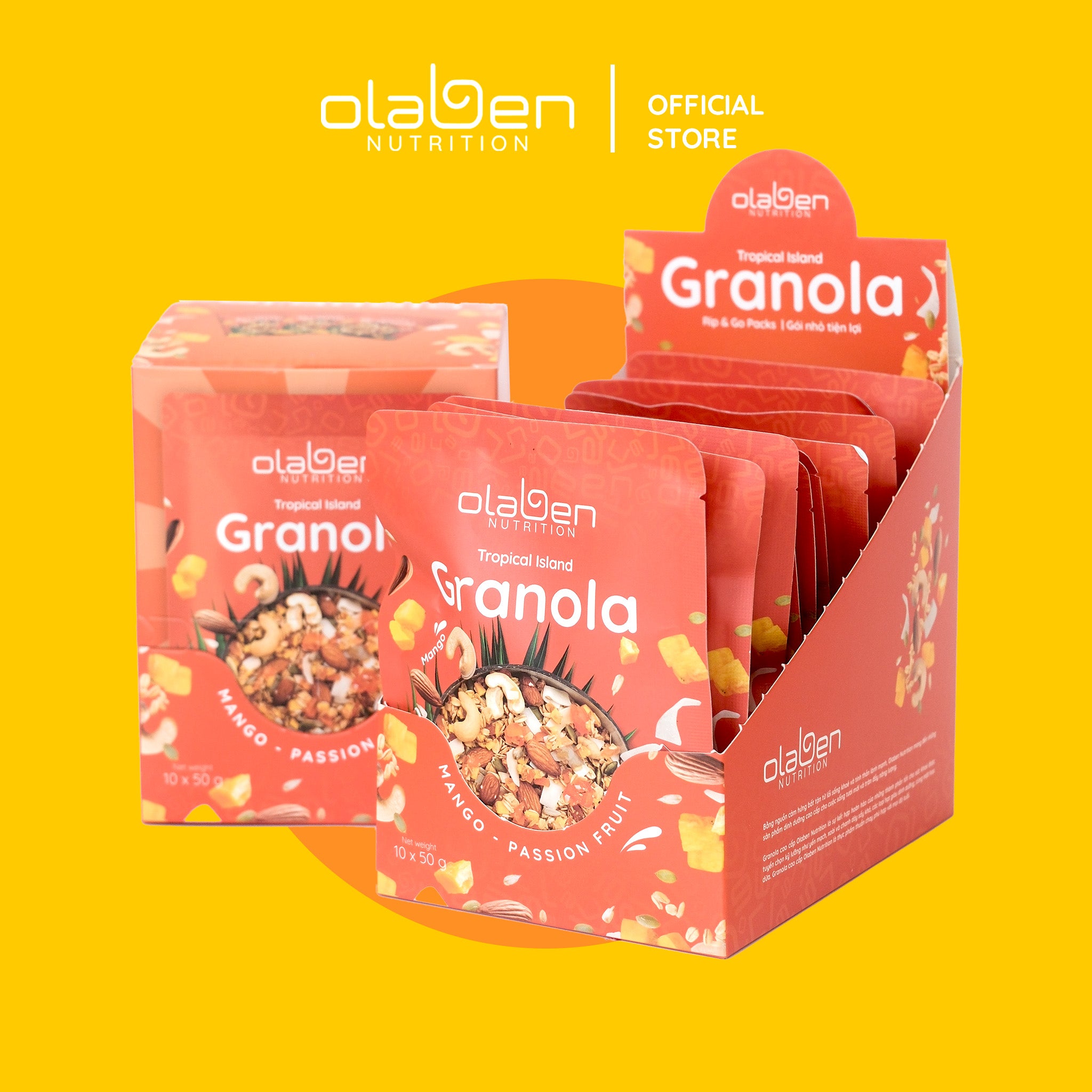 Tropical Island Granola