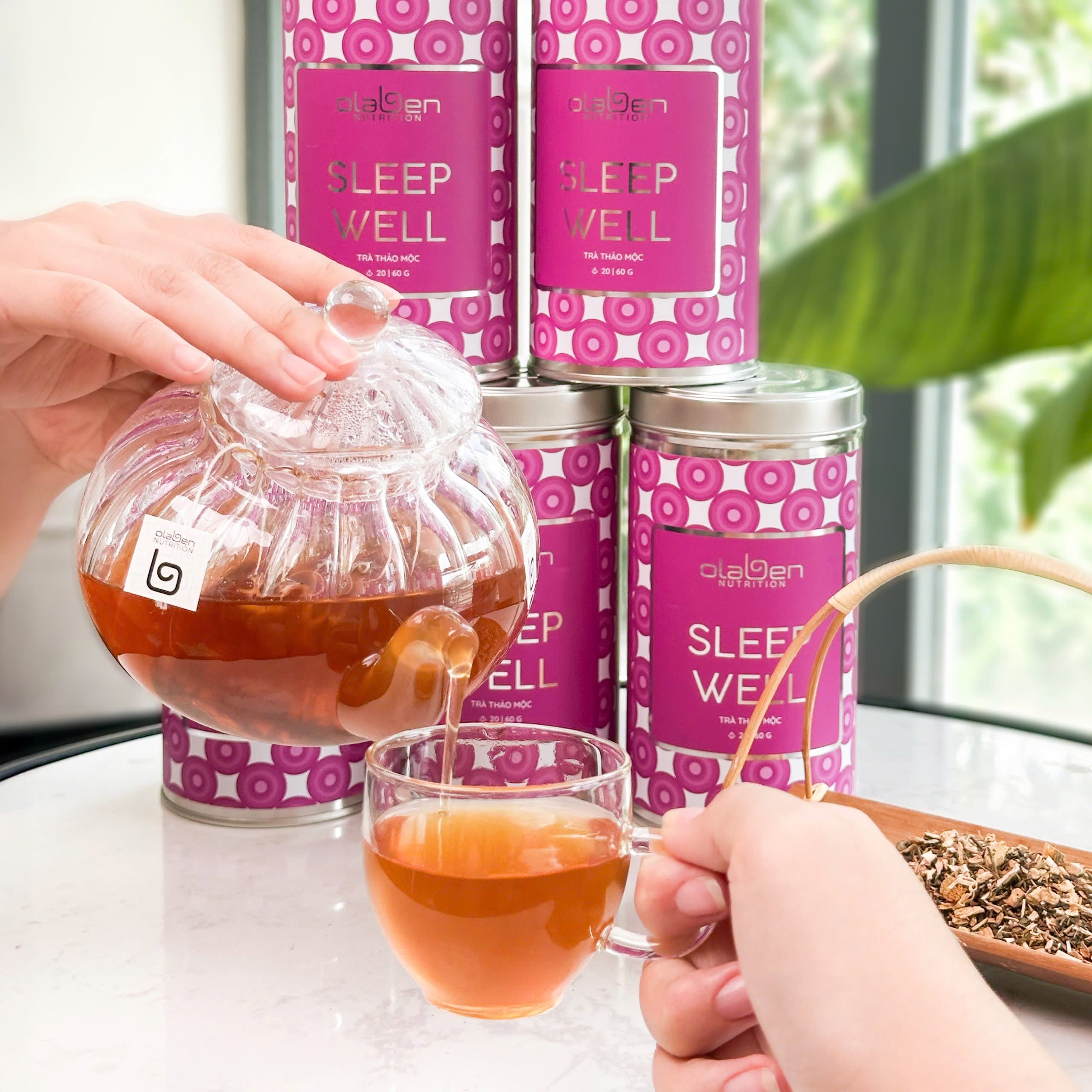 Trà Thảo Mộc Giúp Ngủ Ngon 48g