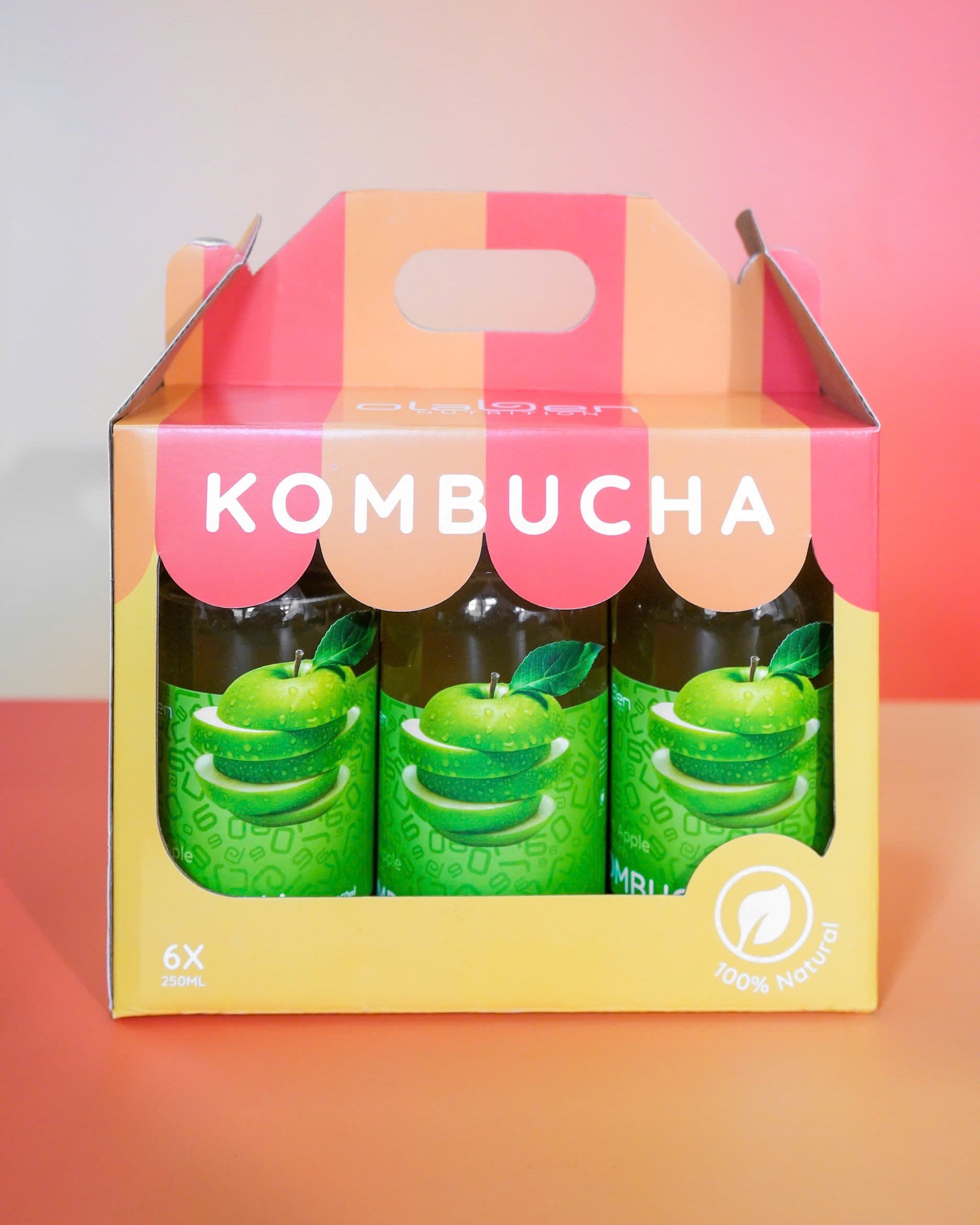 Set of 6 Green Apple Kombucha (Shipping available only in HCMC)